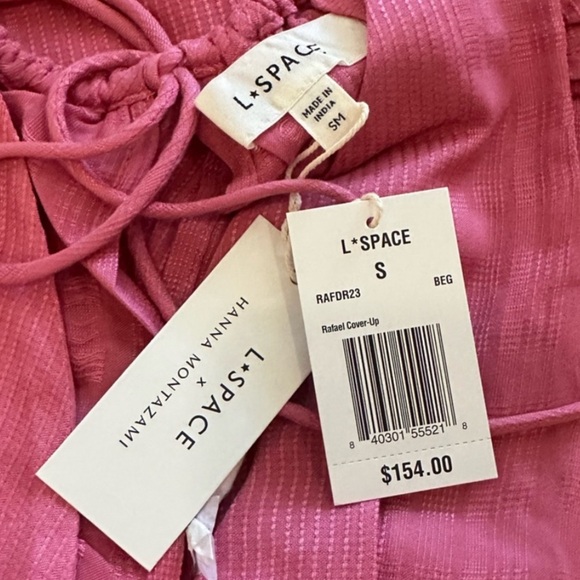 L*Space Rafael Dress in Pink- XS,S - Picture 7 of 7